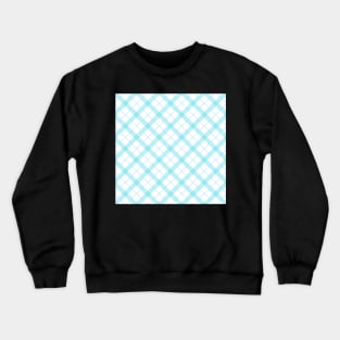 Light Blue Pattern Crewneck Sweatshirt